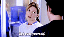 Greys Anatomy Meredith Grey GIF - Greys Anatomy Meredith Grey Get Over Yourself GIFs
