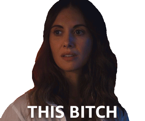 This Bitch Ally Sticker - This Bitch Ally Alison Brie Stickers
