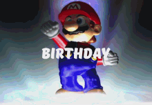 Birthday Mario GIF - Birthday Mario Melee GIFs