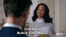 Literally Black Girl Magic GIF - Literally Black Girl Magic Confident GIFs