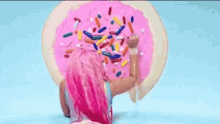 republic records nicki minaj good form donut with sprinkles