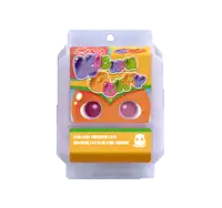 a box with a monster on it that says kickin jelly