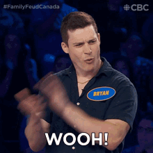 Wooh Bryan GIF - Wooh Bryan Family Feud Canada GIFs
