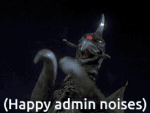 Godzilla Gigan Happy Clapping Admin Privileges GIF - Godzilla Gigan Happy Clapping Admin Privileges GIFs