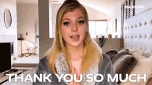 Thank You So Much Loren Gray GIF - Thank You So Much Loren Gray Marie Claire GIFs