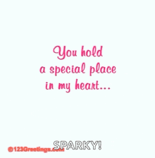 You Hold A Special Place In My Heart GIF - You Hold A Special Place In My Heart GIFs