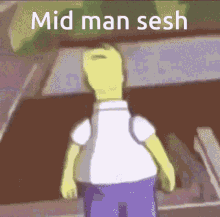 Mid Man Sesh Homer Ascending GIF - Mid Man Sesh Homer Ascending Homer Simpson GIFs