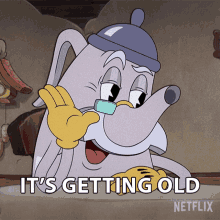 Its Getting Old Elder Kettle GIF - Its Getting Old Elder Kettle The Cuphead Show GIFs