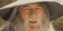 Laughing Gandalf GIF