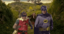 Batman Running Robin GIF - Batman Running Robin Running GIFs