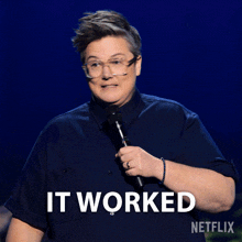 It Worked Hannah Gadsby GIF - It Worked Hannah Gadsby Hannah Gadsby Something Special GIFs