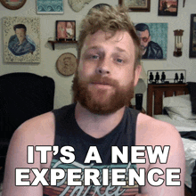 Its A New Experience Grady Smith GIF - Its A New Experience Grady Smith Gradywsmith GIFs