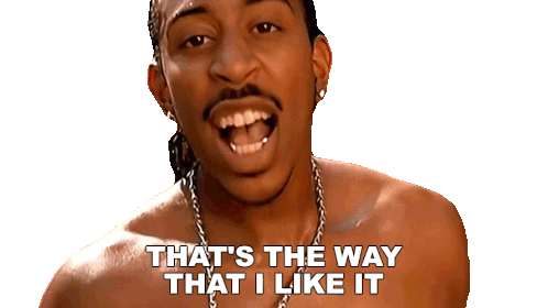 That'S The Way That I Like It Ludacris Sticker - That'S The Way That I Like It Ludacris What'S Your Fantasy Song Stickers