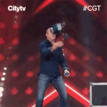 Juggling Ian Stewart GIF - Juggling Ian Stewart Canadas Got Talent GIFs
