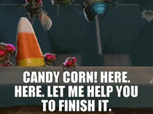 bugs life heimlich candy corn pixar disney
