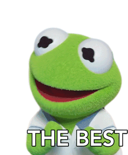 The Best Baby Kermit Sticker - The Best Baby Kermit Muppet Babies Stickers