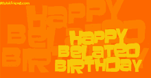 Happy Birthday Belated GIF - Happy Birthday Birthday Belated GIFs