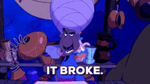 It Broke Broken GIF - It Broke Broken Aladdin GIFs