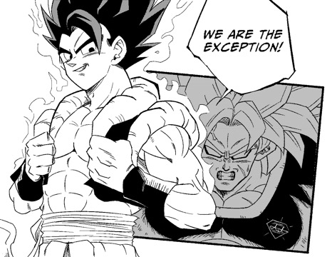 Gogeta Exception Meme - Gogeta Exception - Discover &amp; Share GIFs