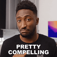 Pretty Compelling Marques Brownlee GIF - Pretty Compelling Marques Brownlee Highly Convincing GIFs
