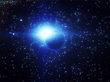 a picture of a planet in the middle of a galaxy with the words empty-dream written on the bottom