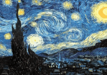 Van Gogh Starry Night GIF - Van Gogh Starry Night GIFs