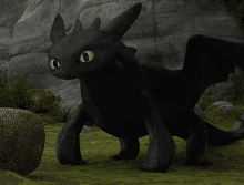 Toothless - "How To Train Your Dragon" (2010) GIF - Toothless How To Train Your Dragon Awe GIFs