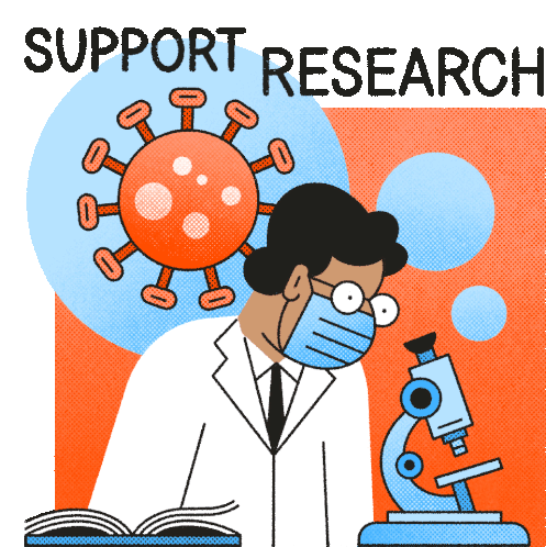 Support Research Doctor Sticker - Support Research Doctor Book Stickers