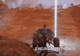 a screenshot of a video game with the words engine mentioned at the bottom