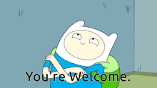 Adventure Time You'Re Welcome GIF - Adventure Time You'Re Welcome Finn The Human GIFs