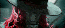 a man with red hair and a top hat