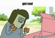Muscle Man Get Real GIF - Muscle Man Get Real Regular Show GIFs