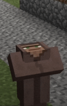 Minecraft Villager GIF