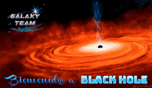 galaxy team black hole universe
