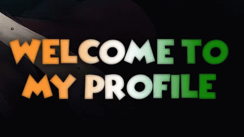 Welcome To My Profile Welcome GIF - Welcome To My Profile Welcome Text -  Discover & Share GIFs