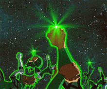 Green Lantern Shield GIF - Green Lantern Shield Dc Comics GIFs
