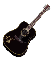 Guitar Kylie Morgan Sticker - Guitar Kylie Morgan I Only Date Cowboys Song Stickers