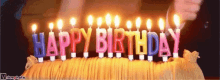 Happy Birthday GIF - Happy Birthday Birthday Candles GIFs