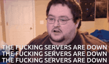 The Fucking Servers Are Down Boogie GIF - The Fucking Servers Are Down Boogie Servers GIFs