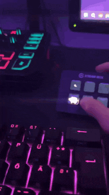 a blurry picture of a purple background with a few lines