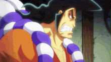 Oden Is Blackmailed By Kaido And Orochi One Piece GIF