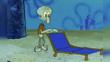 Squidwards Lounge Chair GIF - Squidwards Lounge Chair GIFs