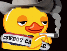 Ceana Cowboy Carter Smoking Duck Beyonce GIF - Ceana Cowboy Carter Smoking Duck Beyonce Smoking Duck GIFs