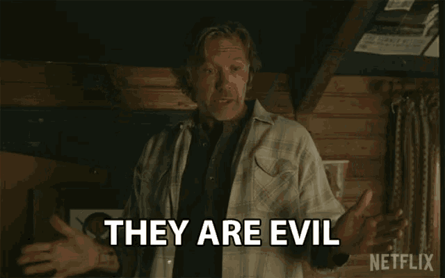 They Are Evil Like Demons From Hell GIF - They Are Evil Like Demons From  Hell Explaining - Discover & Share GIFs
