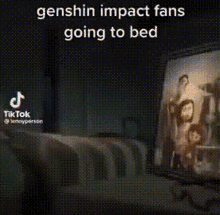Genshin Impact Meme Genshin Impact Players Going To Bed GIF - Genshin Impact Meme Genshin Impact Players Going To Bed GIFs