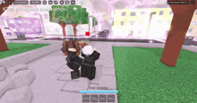 a screenshot of a video game with the words this is pvzma 's imagination
