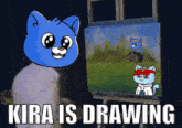Kira Is Drawing GIF - Kira Is Drawing Kiraoninj GIFs