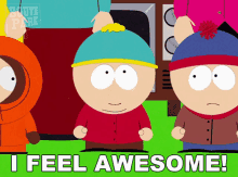 I Feel Awesome Eric Cartman GIF - I Feel Awesome Eric Cartman Skinny Cartman GIFs