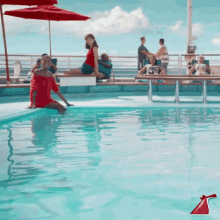 Nope Tired GIF - Nope Tired Pool GIFs