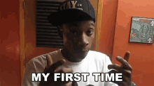 My First Time Wiz Khalifa GIF - My First Time Wiz Khalifa First Timer GIFs